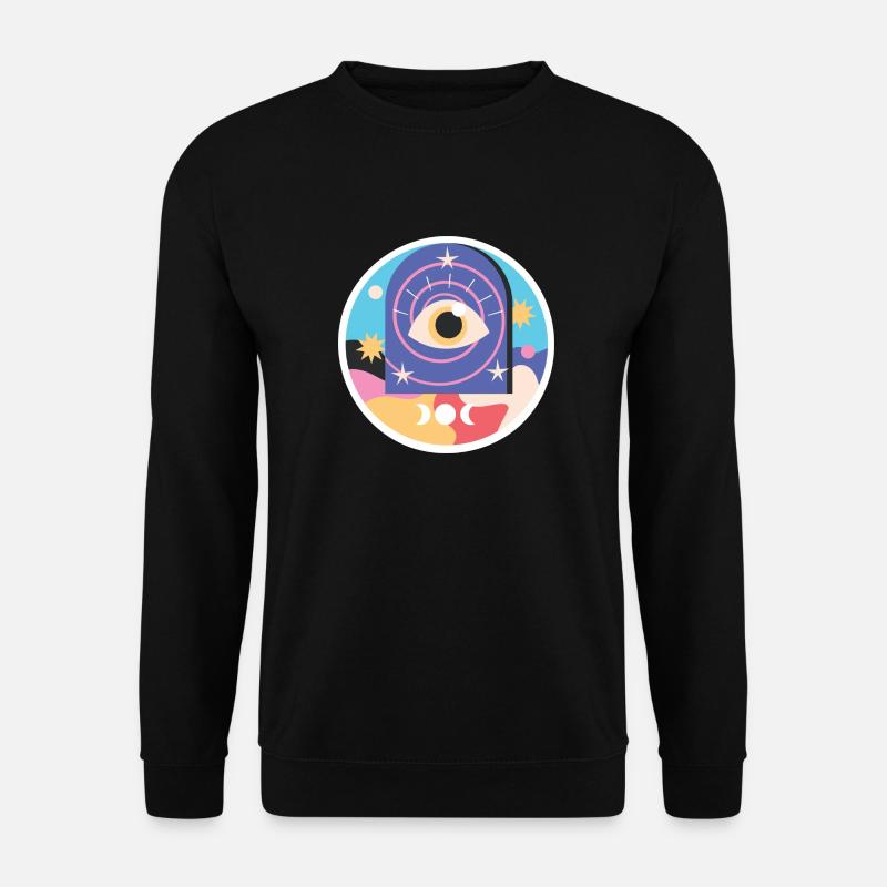HYPER EYES - Sweat-shirt Unisexe - noir