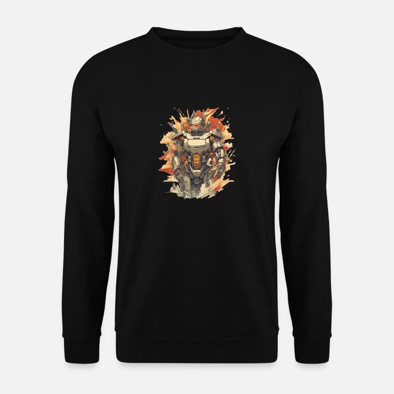 Mecha - Unisex Pullover - Schwarz