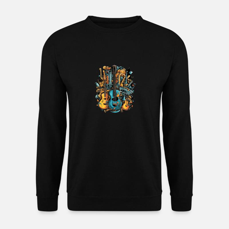 Music Instruments - Unisex Sweatshirt - black