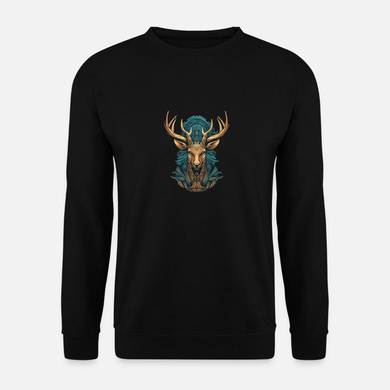 Deer - Unisex Sweatshirt - black
