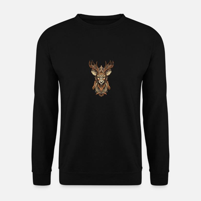 Deer - Unisex Sweatshirt - black