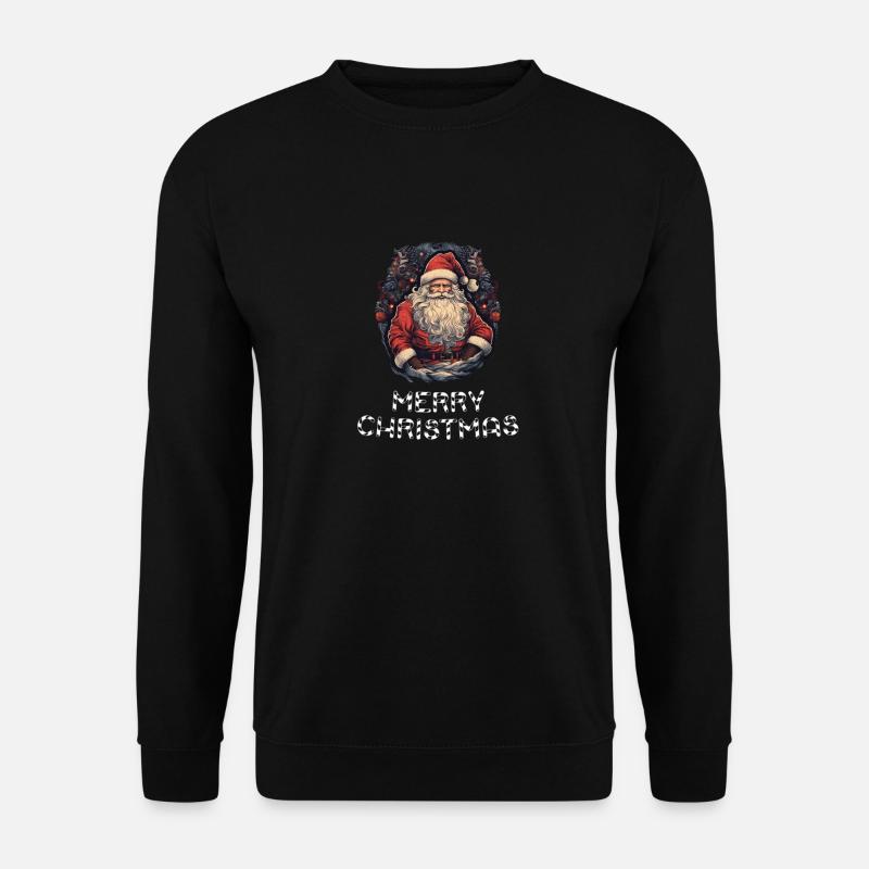 Weihnachtsmann - Marry Christmas - Unisex Pullover - Schwarz
