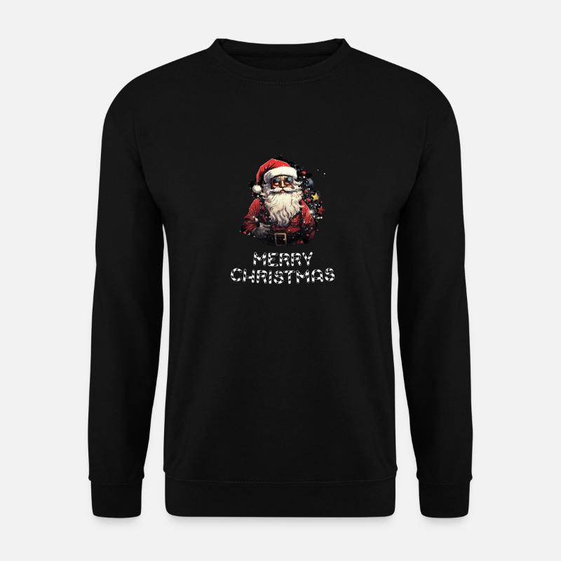 Weihnachtsmann - Marry Christmas - Unisex Pullover - Schwarz