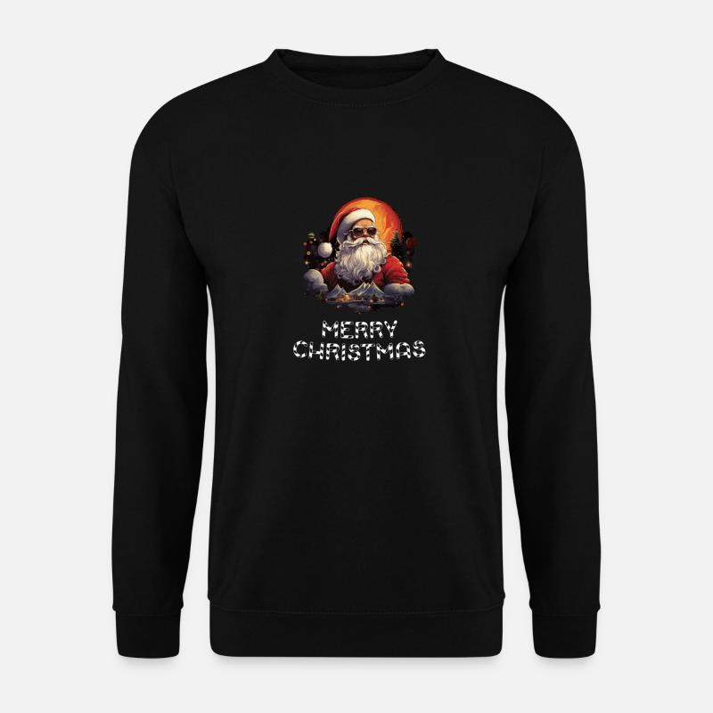 Weihnachtsmann - Marry Christmas - Unisex Pullover - Schwarz