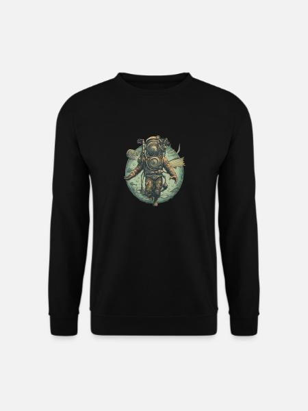 Diver - Unisex Sweatshirt - black