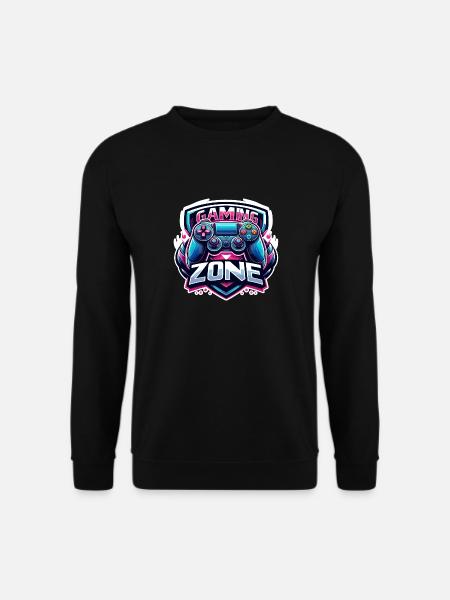Gaming Zone - Controller Illustration - Unisex Sweatshirt - black