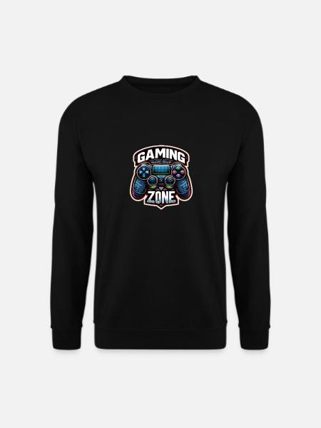 Gaming Zone - Controller Illustration - Unisex Sweatshirt - black