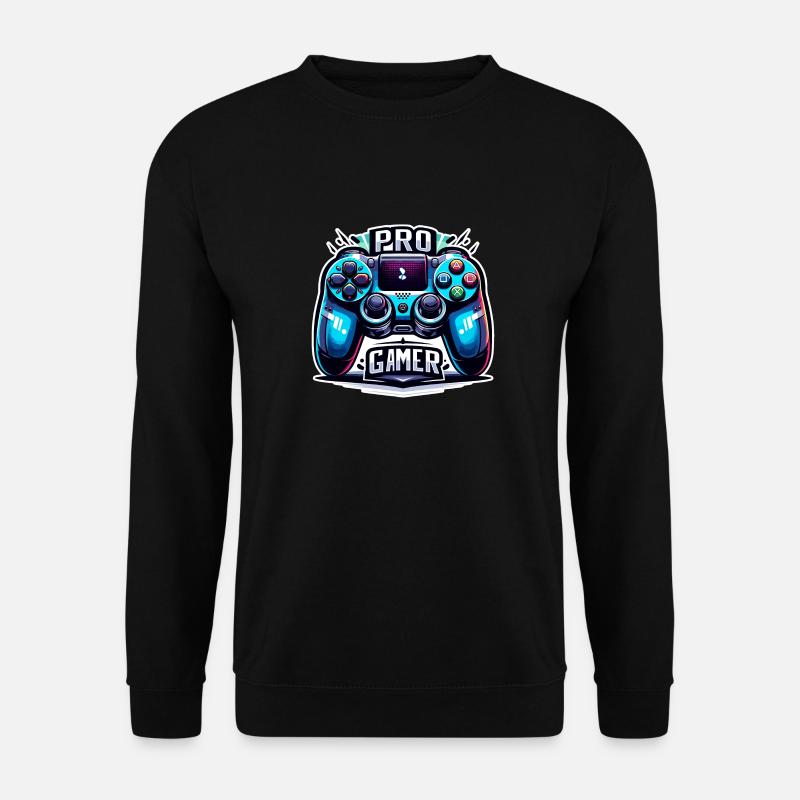 Pro Gamer - Controller Illustration - Unisex Sweatshirt - black