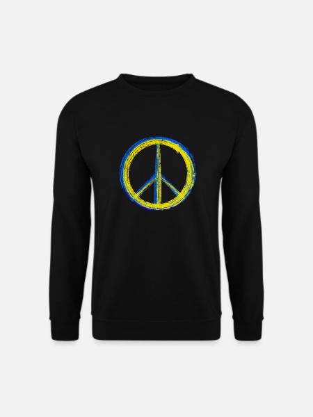 Peace for Ukraine - Unisex Sweatshirt - black