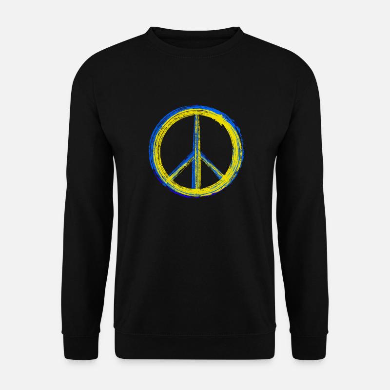Peace for Ukraine - Unisex Sweatshirt - black