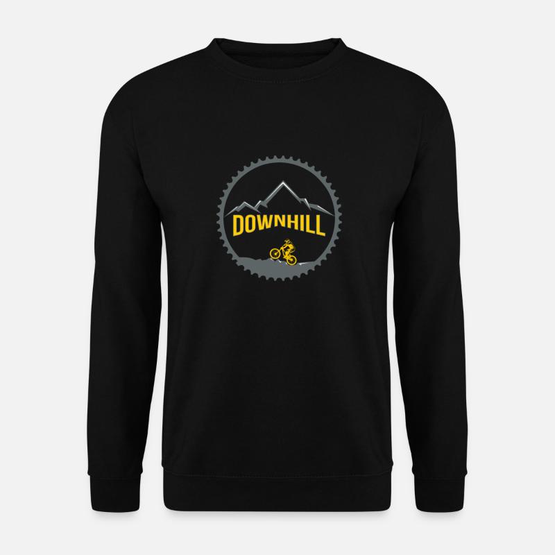 Downhill Kettenblatt - Unisex Pullover - Schwarz
