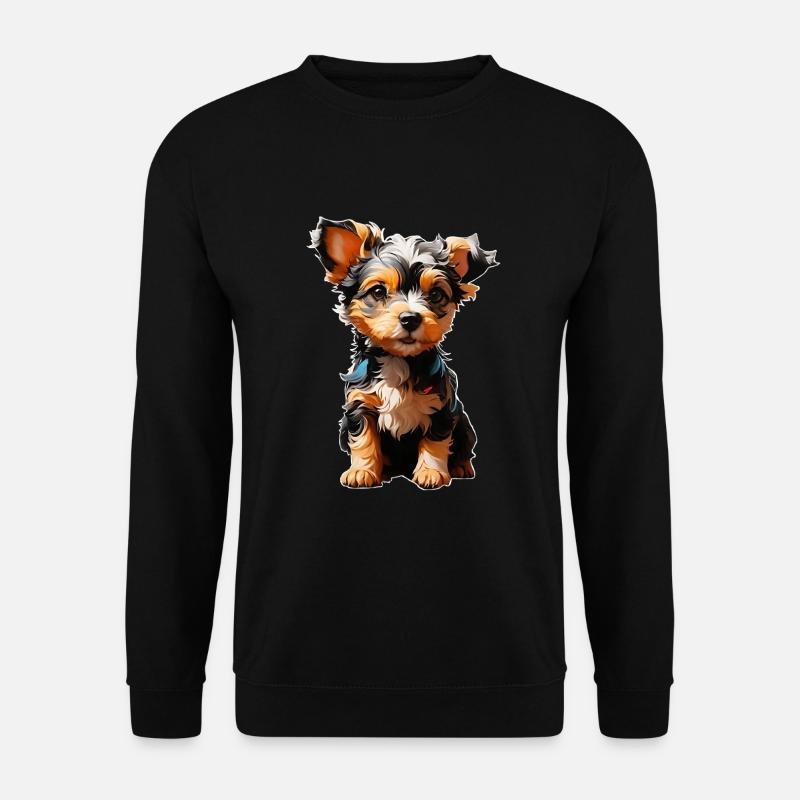 Terrier süß - Unisex Pullover - Schwarz