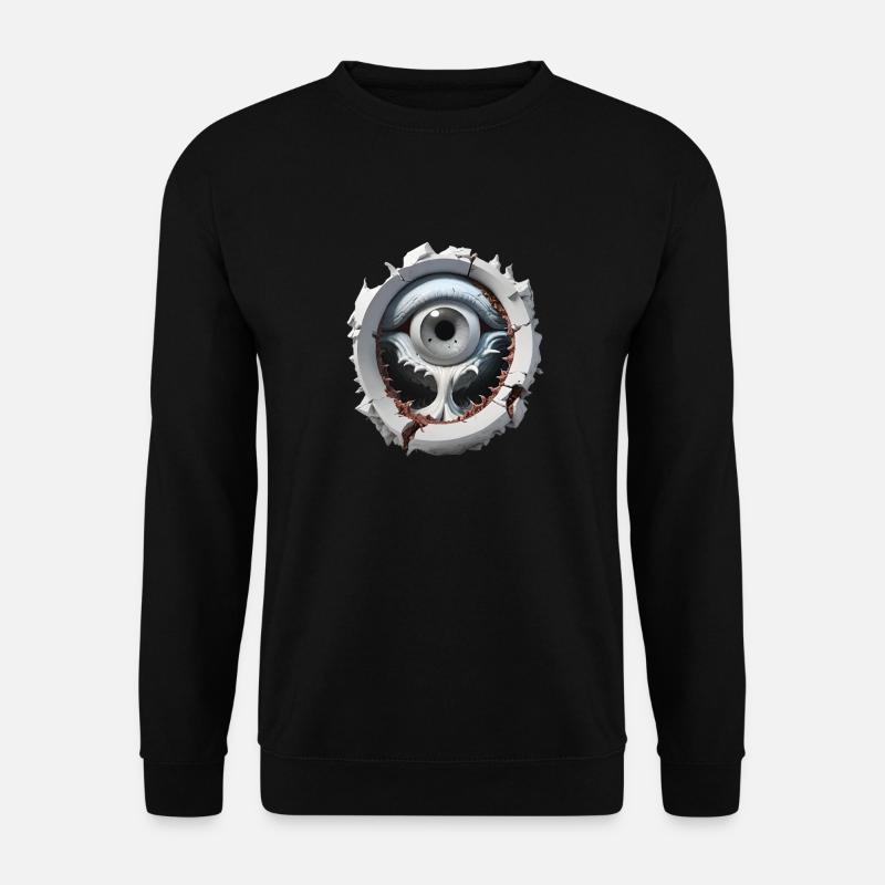 The magic eye - Unisex Pullover - Schwarz