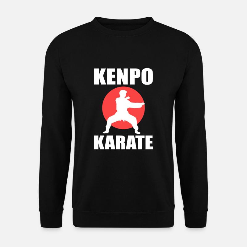Karaté Autodéfense Arts Martiaux - Sweat-shirt Unisexe - noir