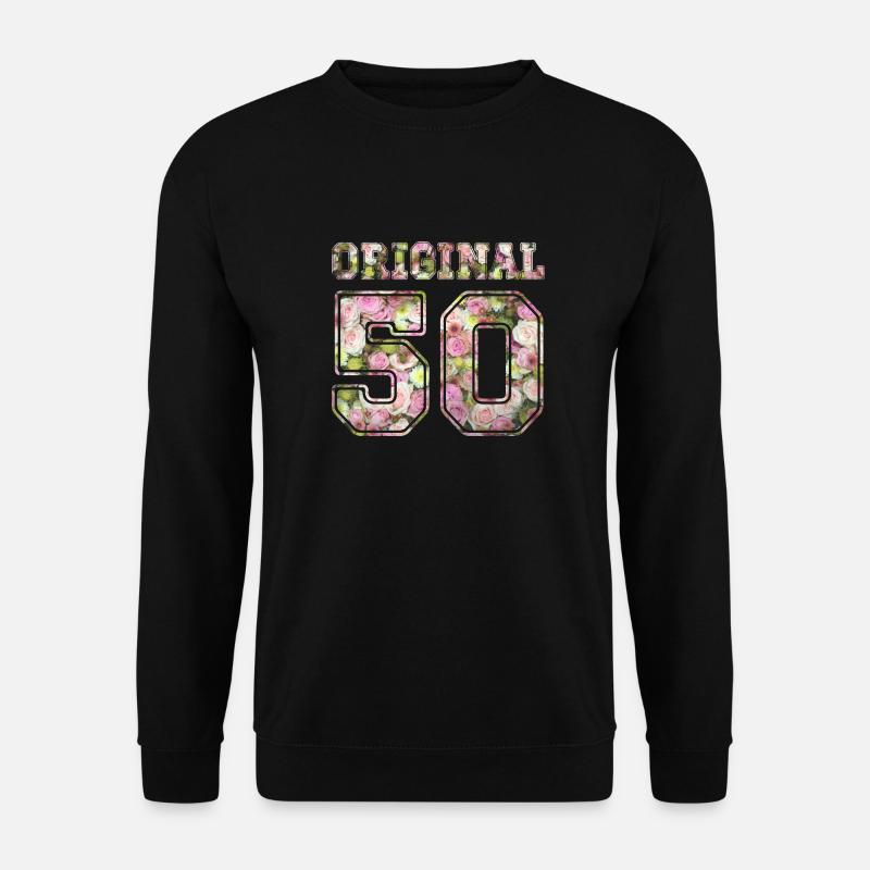 50 d'origine - Sweat-shirt Unisexe - noir
