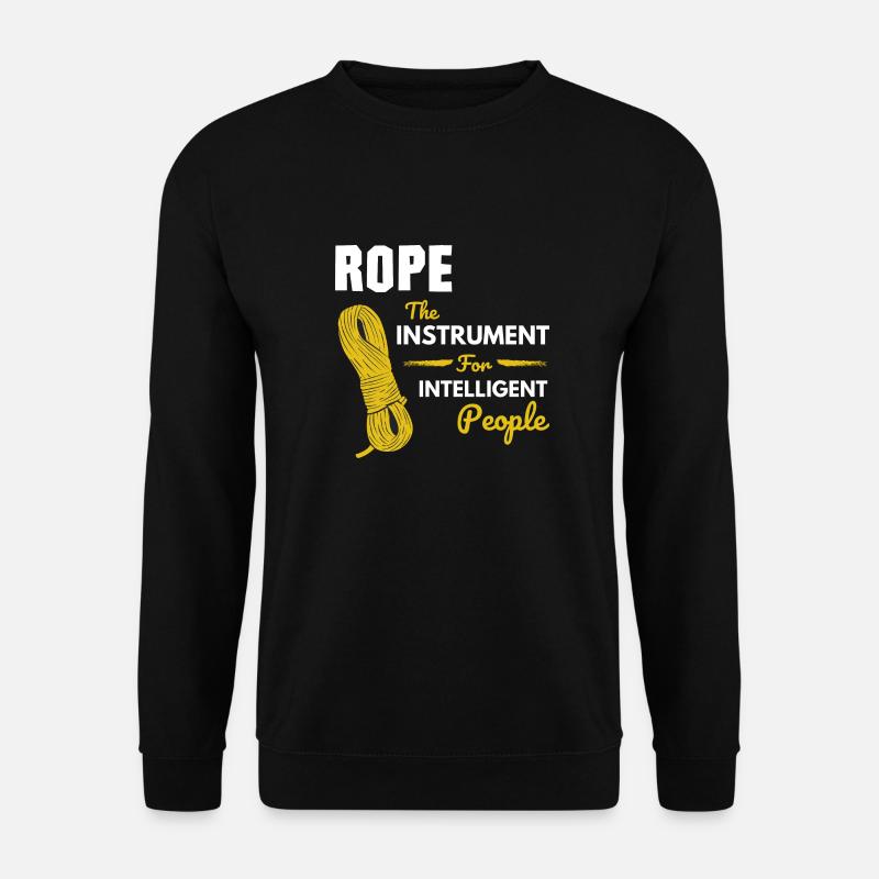 Rock Climbing Trad Climbing - Unisex Sweatshirt - black