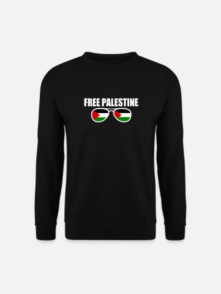 Free palestine - Unisex Pullover - Schwarz