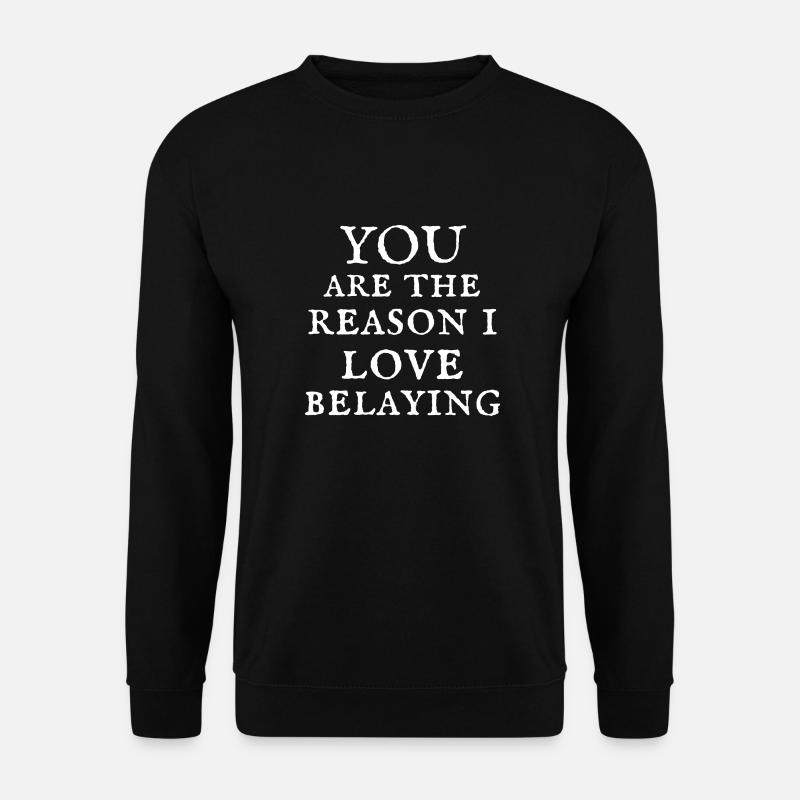 Rock Climbing Trad Climbing - Unisex Sweatshirt - black