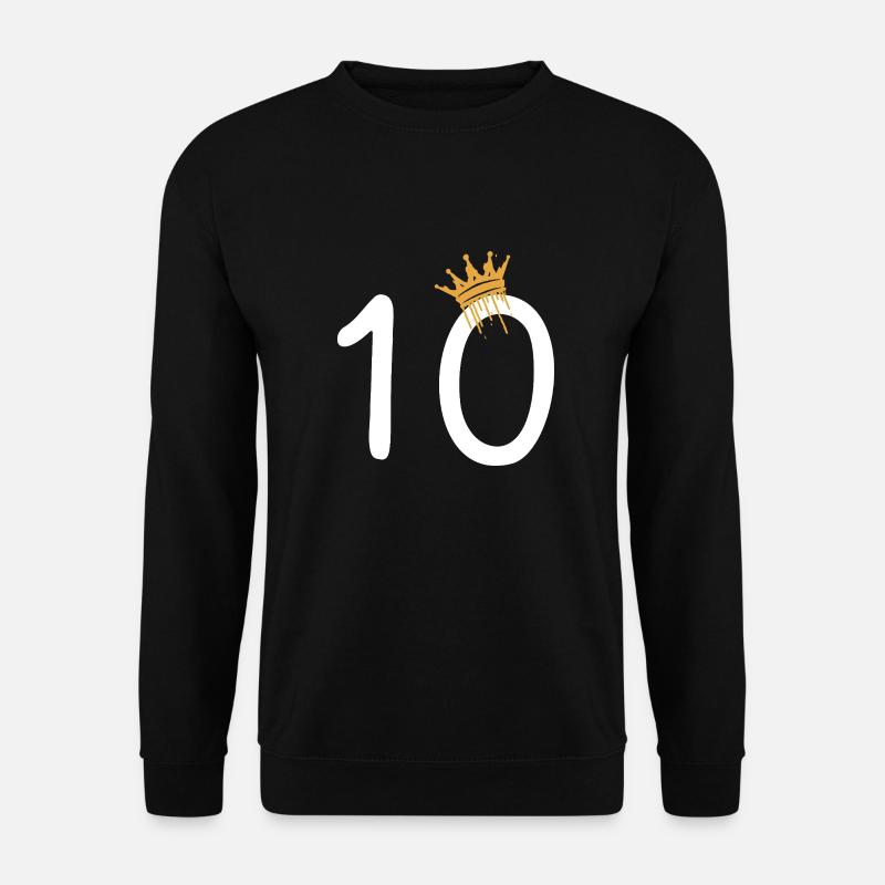 10 - Unisex Pullover - Schwarz