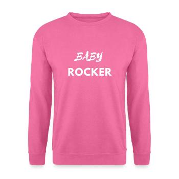 Baby Rocker - Musique Rock - Sweat-shirt Unisexe - rose - Devant