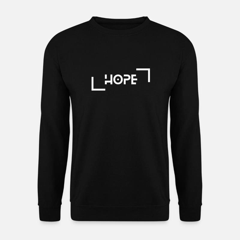 HOPE - Unisex Pullover - Schwarz