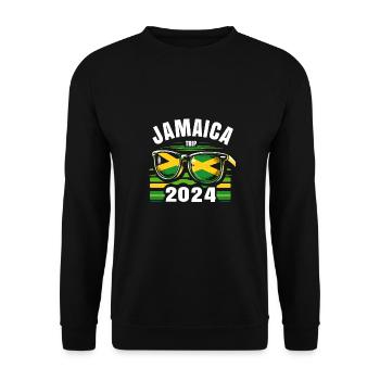 Voyage en Jamaïque 2024 - Sweat-shirt Unisexe - noir - Devant - Alina (178cm) & Michal (187cm)