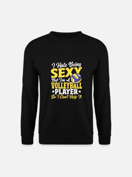 Volleyball Must-Haves für Volleyball-Trainer - Unisex Pullover - Schwarz