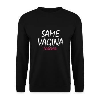 JGA Junggesellenabschied Hochzeit Trauzeuge Heirat - Unisex Pullover - Schwarz - Vorne - Alina (178cm) & Michal (187cm)