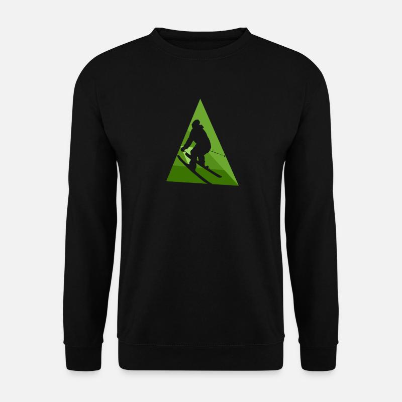Ski Freeskiing Schi - Unisex Pullover - Schwarz