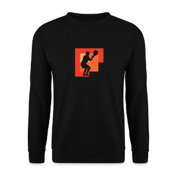 Lacrosse Crosse Stocksport Stock - Unisex Pullover - Schwarz - Vorne - Alina (178cm) & Michal (187cm)