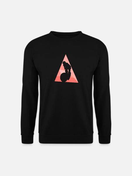 Mountain Biking Trail Biker - Unisex Sweatshirt - black