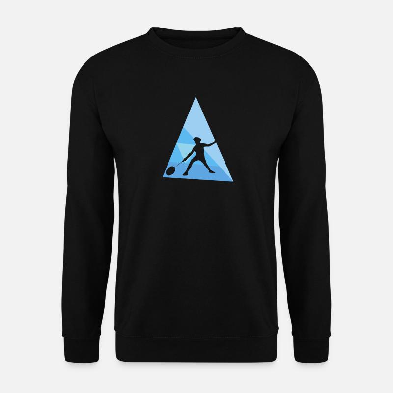 Badminton Drop Smash Drop - Unisex Sweatshirt - black