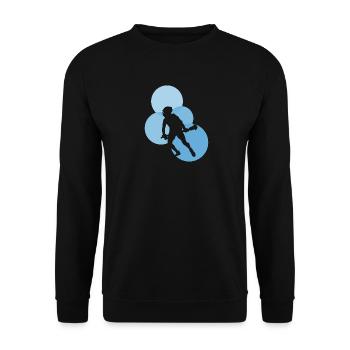 Fogo LSM - Sweat-shirt Unisexe - noir - Devant - Alina (178cm) & Michal (187cm)
