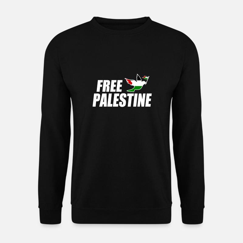 Free palestine - Unisex Sweatshirt - black