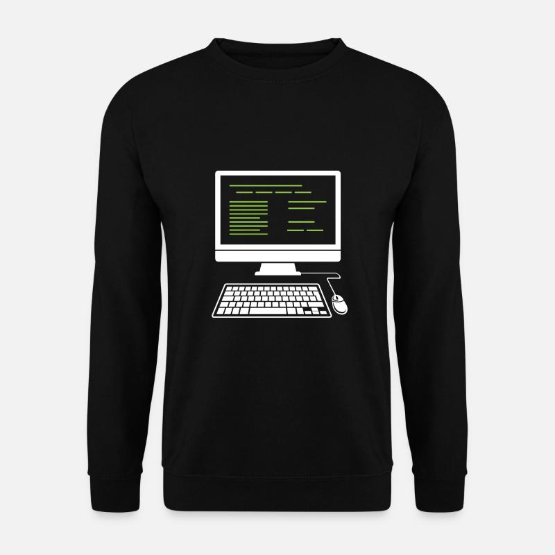 PC computer - Unisex Sweatshirt - black