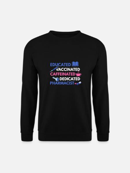 Apotheker Apotheke Pharmazie PTA - Unisex Pullover - Schwarz