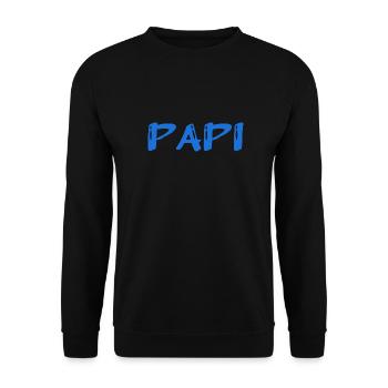 OPA. OPA. VATERTAG. ALLES GUTE ZUM GEBURTSTAG OPA - Unisex Pullover - Schwarz - Vorne - Alina (178cm) & Michal (187cm)