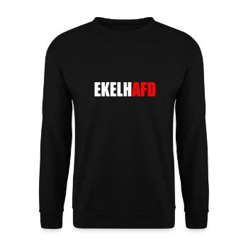 ekelhafd - Unisex Pullover - Schwarz - Vorne - Alina (178cm) & Michal (187cm)