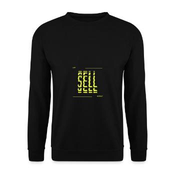 Realtor List Sell Repeat - Unisex Pullover - Schwarz - Vorne - Alina (178cm) & Michal (187cm)