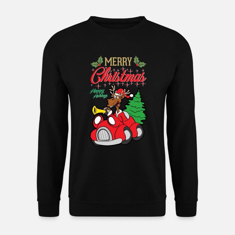 Weihnachten - Unisex Pullover - Schwarz