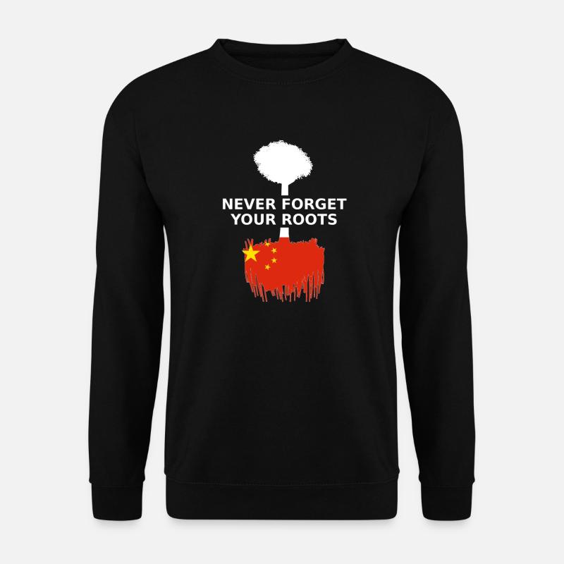 China Chinese Roots - Unisex Sweatshirt - black