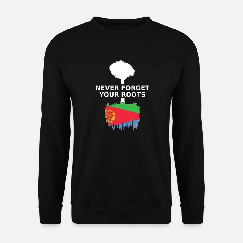 Erythrée Roots - Sweat-shirt Unisexe - noir