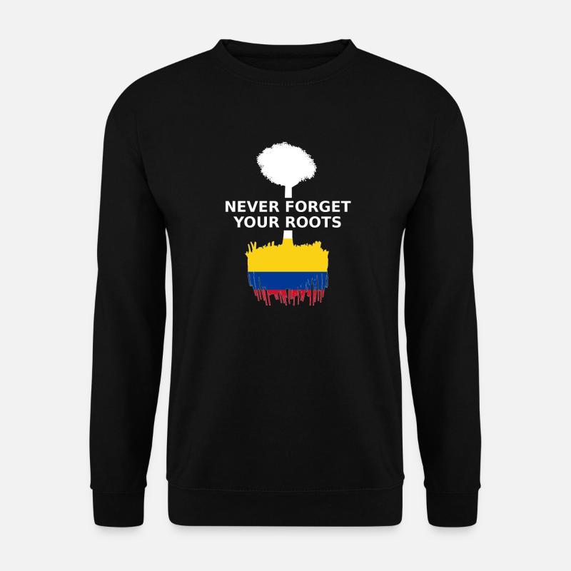 Colombia Roots - Unisex Sweatshirt - black