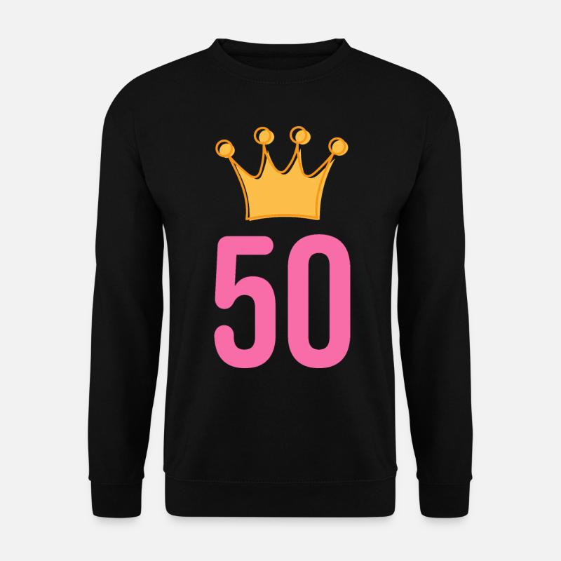 50th anniversary Krone - Unisex Sweatshirt - black