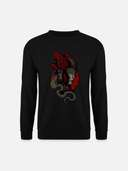Shield Maiden Viking Wikinger Walküre Valkyrie - Unisex Pullover - Schwarz