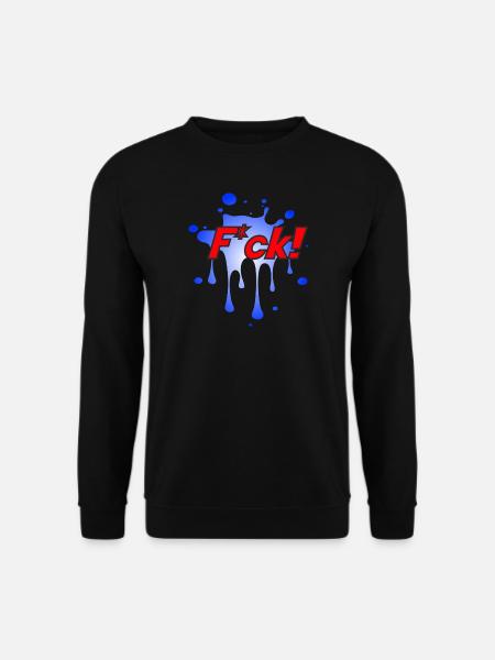 Fuck/F*ck - Unisex Pullover - Schwarz