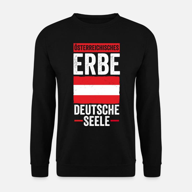 Austrians Austria - Unisex Sweatshirt - black