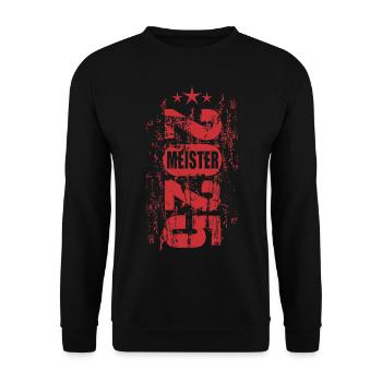 Meister 2025 - Unisex Pullover - Schwarz - Vorne - Alina (178cm) & Michal (187cm)
