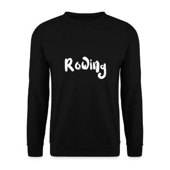Aviron - Navigation de plaisance - Sweat-shirt Unisexe - noir - Devant - Alina (178cm) & Michal (187cm)