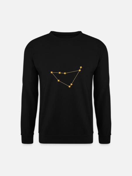 Sternbild Steinbock - Unisex Pullover - Schwarz